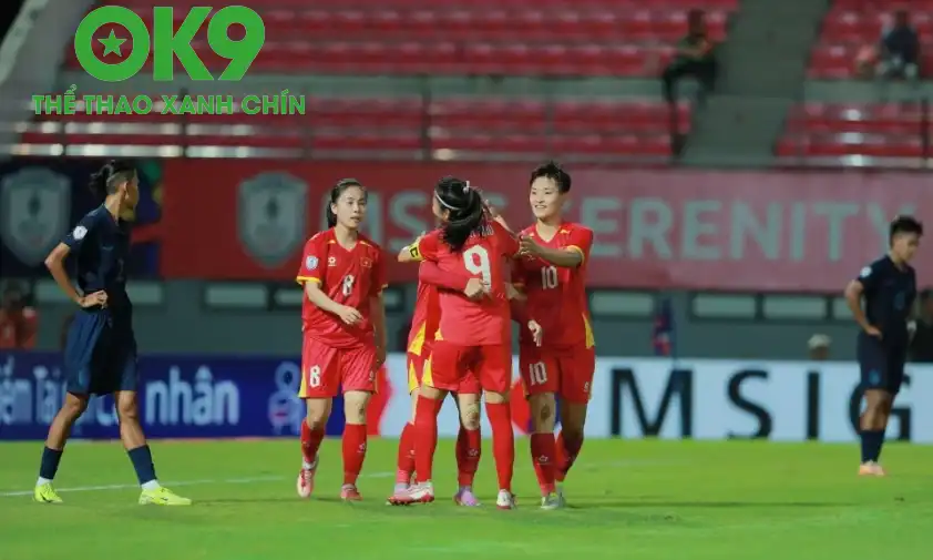 Huỳnh Như cùng các đồng đội có thành tích đối đầu rất tốt trước ĐT Nữ Thái Lan trong quá khứ Huỳnh Như cùng các đồng đội có thành tích đối đầu rất tốt trước ĐT Nữ Thái Lan trong quá khứ